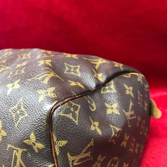 Authentic Louis Vuitton tote bag speedy 30 - Picture 7 of 16